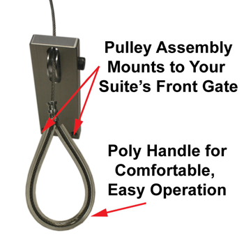 Gate Pulley Mount